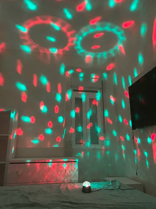 LED RGB Magic Ball Party Light with Remote Control