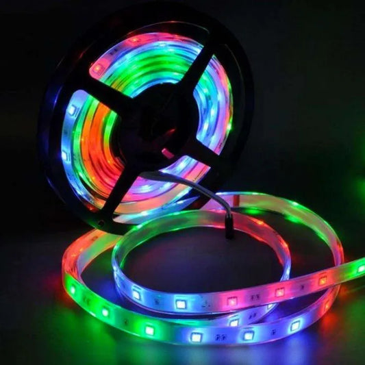 Waterproof RGB LED Strip with USB Remote Control