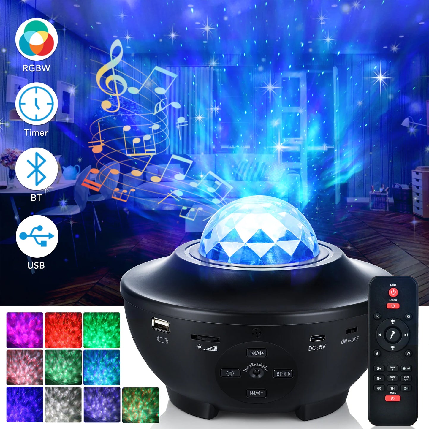 Galaxy Projector Sky Light