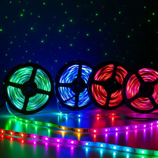 Waterproof RGB LED Strip with USB Remote Control