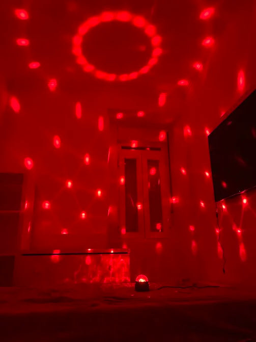 LED RGB Magic Ball Party Light with Remote Control