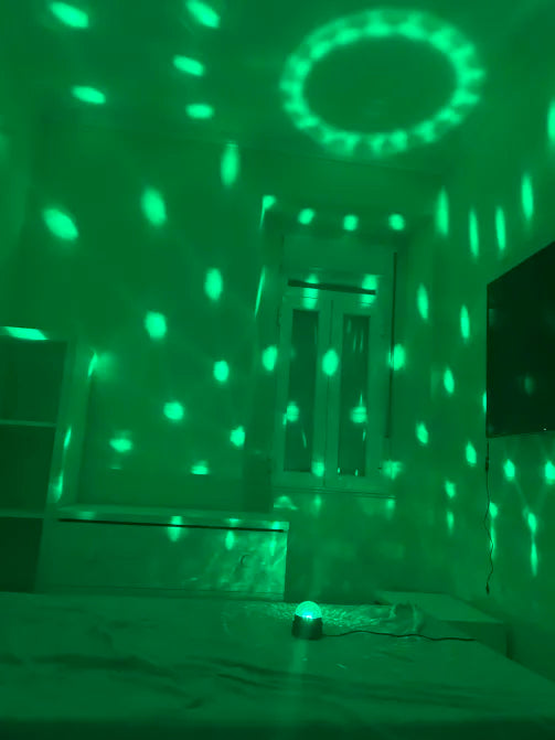 LED RGB Magic Ball Party Light with Remote Control