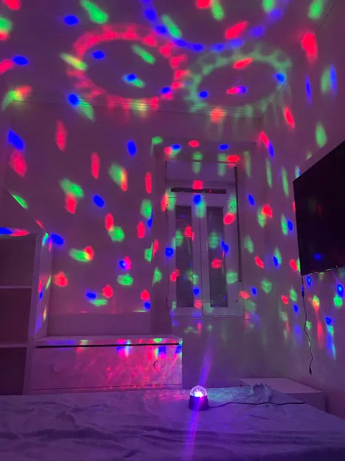 LED RGB Magic Ball Party Light with Remote Control