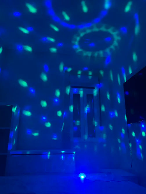 LED RGB Magic Ball Party Light with Remote Control