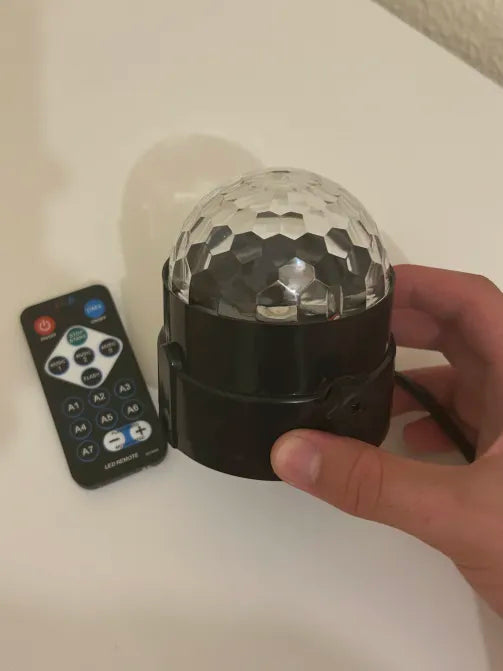 LED RGB Magic Ball Party Light with Remote Control